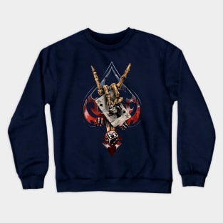 skeleton hand Crewneck Sweatshirt